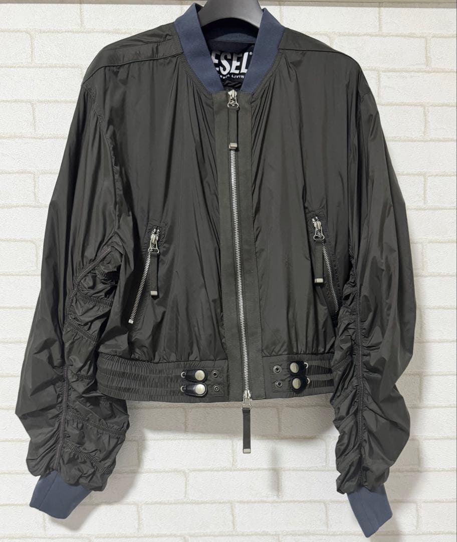 未使用 DIESEL G-Noak ショート丈ジャケット 42inch カーキ系