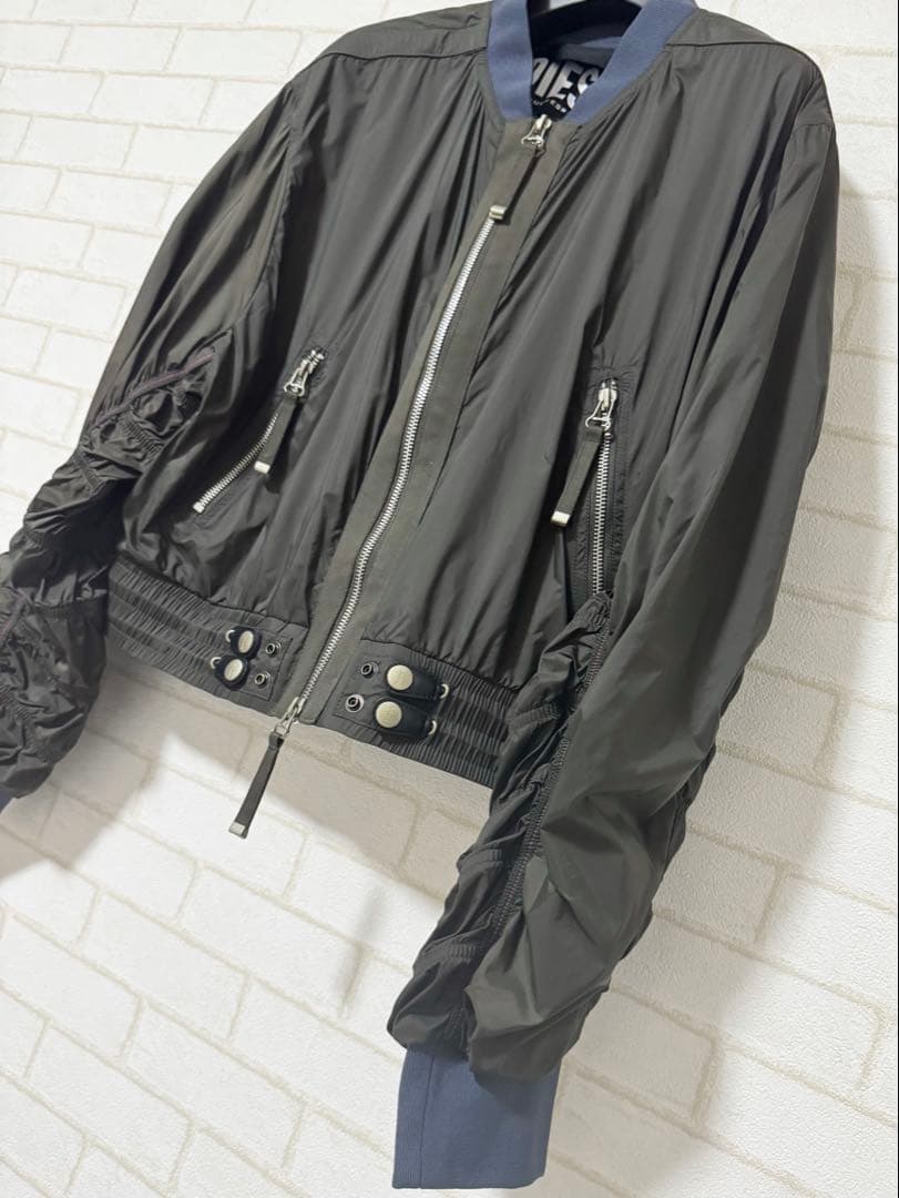 未使用 DIESEL G-Noak ショート丈ジャケット 42inch カーキ系