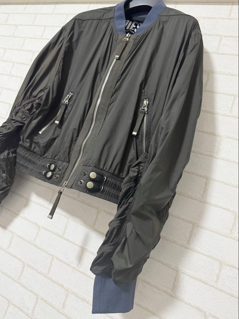 未使用 DIESEL G-Noak ショート丈ジャケット 42inch カーキ系