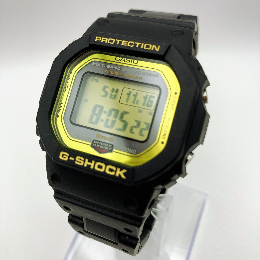 G-SHOCK GW-B5600 ブラック マルチバンド 文字盤ゴールド 希少