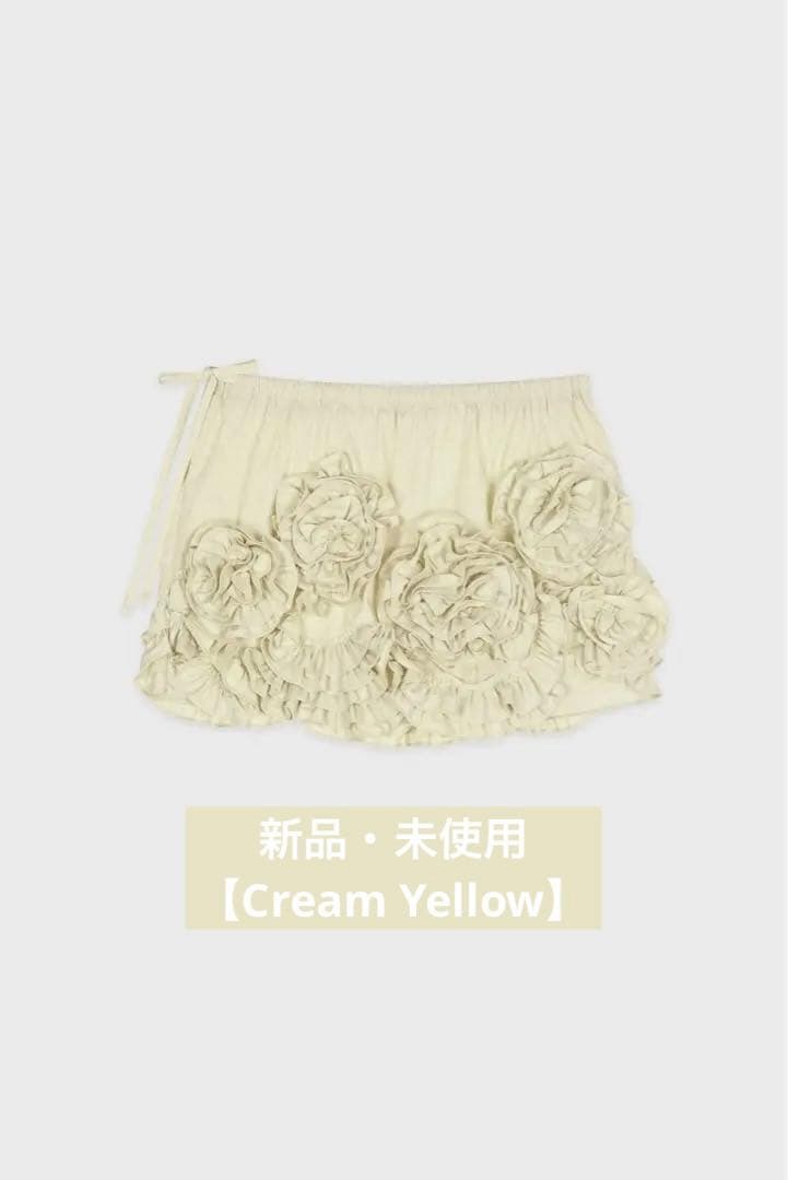 スカート sinoon Rose Frill Mini Skirt