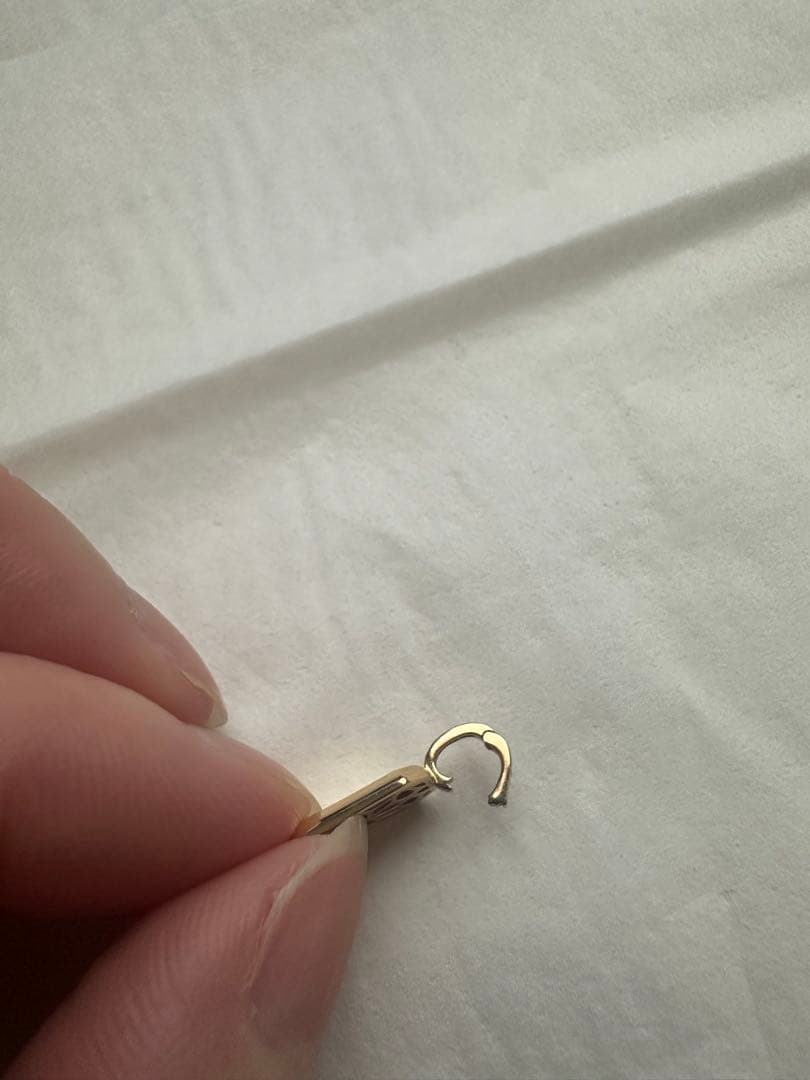 K18YG 天然ダイヤモンドペンダント　D0.04ct