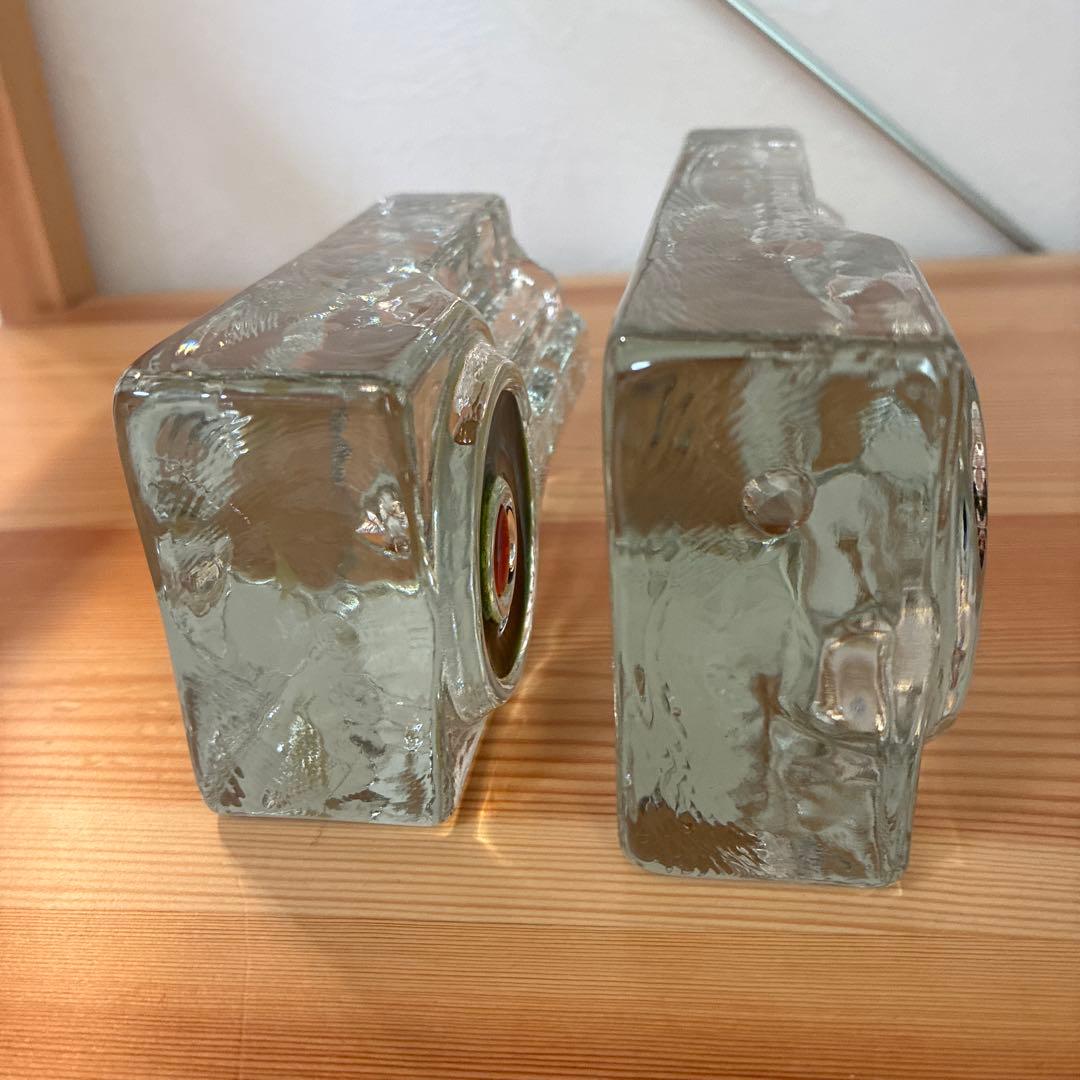 WALTHER ワルターグラス　ガラス　花瓶　フラワーベース　一輪挿し　ドイツ