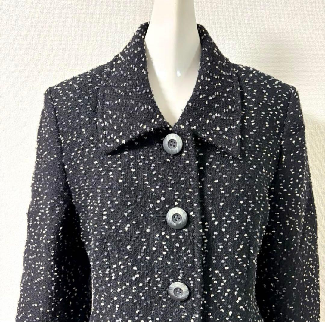 イヴサンローラン　ミックスツイード　テーラードジャケット ツイード