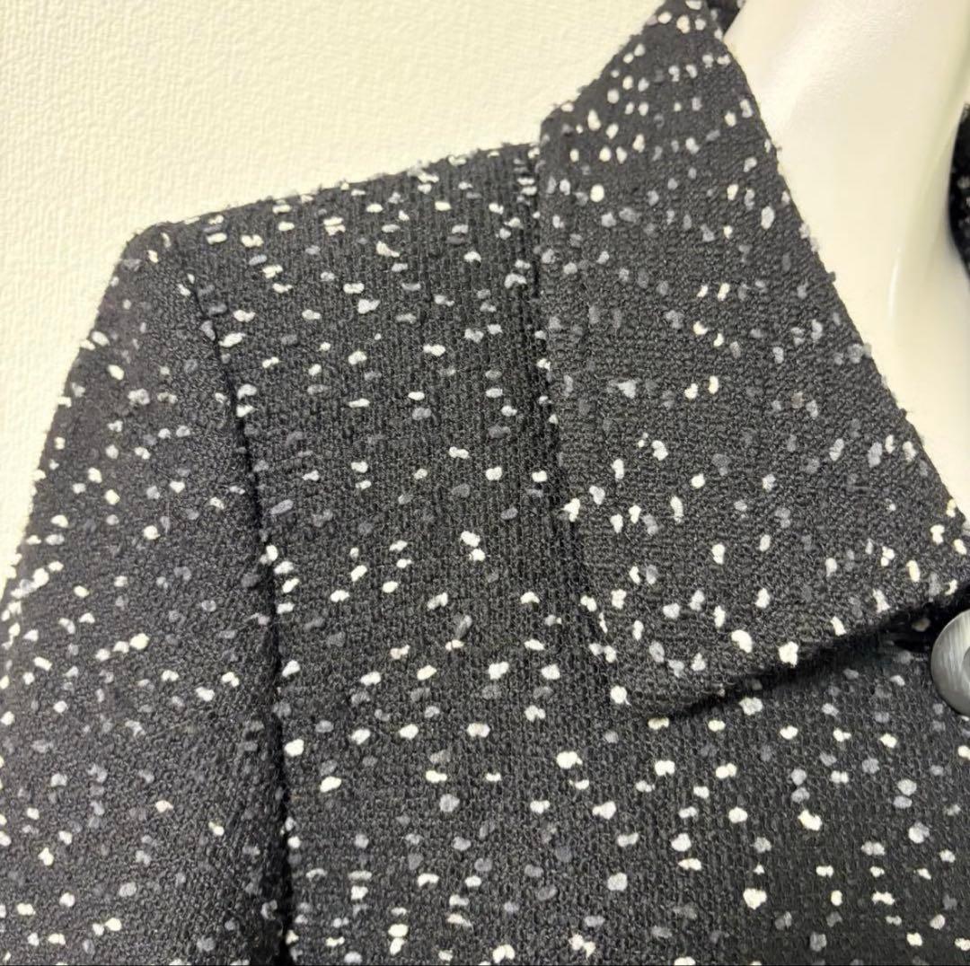 イヴサンローラン　ミックスツイード　テーラードジャケット ツイード