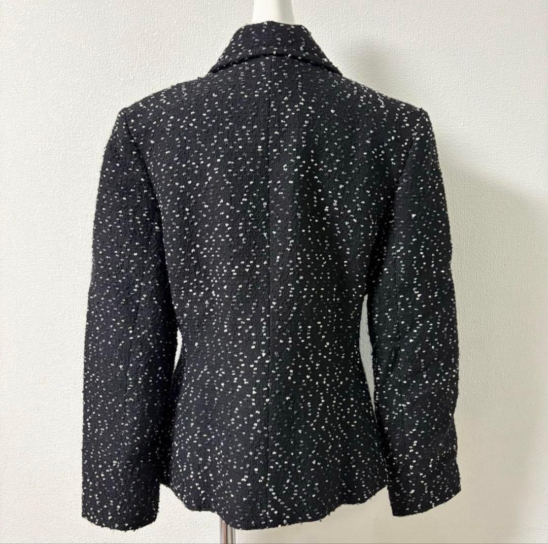 イヴサンローラン　ミックスツイード　テーラードジャケット ツイード
