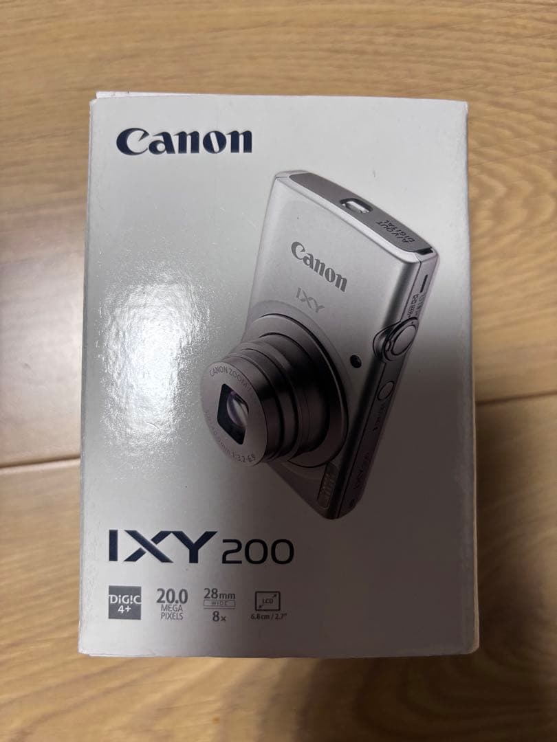 Canon IXY 200 SDカード付き　ほぼ新品