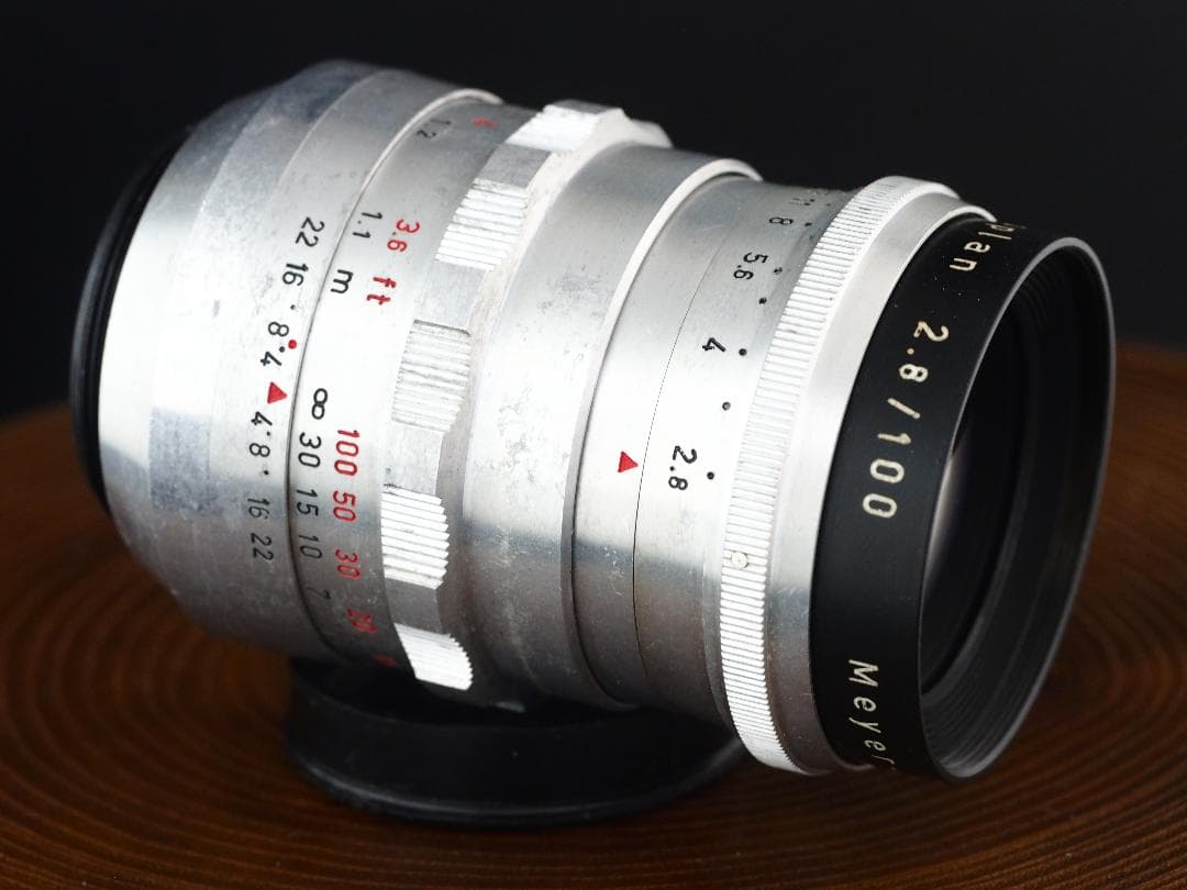 レンズ(単焦点) M42 TRIOPLAN 100mm f2.8 Meyer Optik