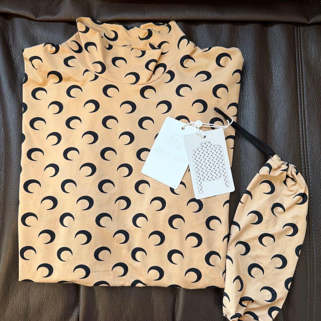 MARINE SERRE BORDERLINE 長袖Tシャツ