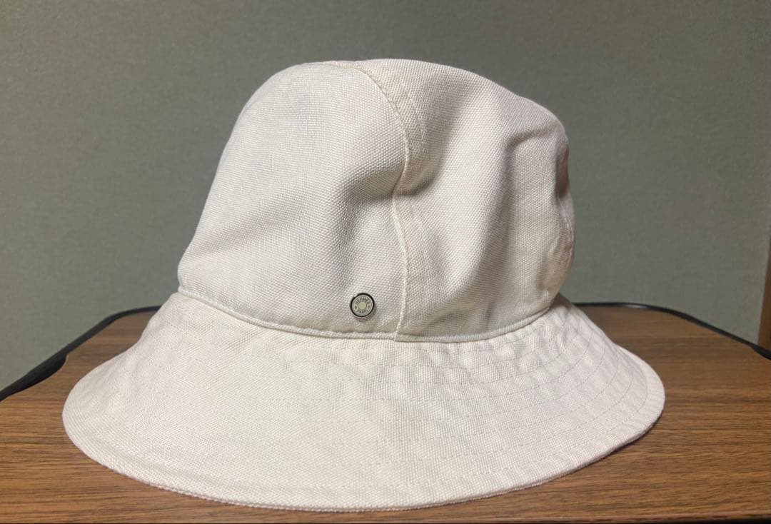 エルメス　ハット　ボブ　エレナ　アイボリー　58 HERMES