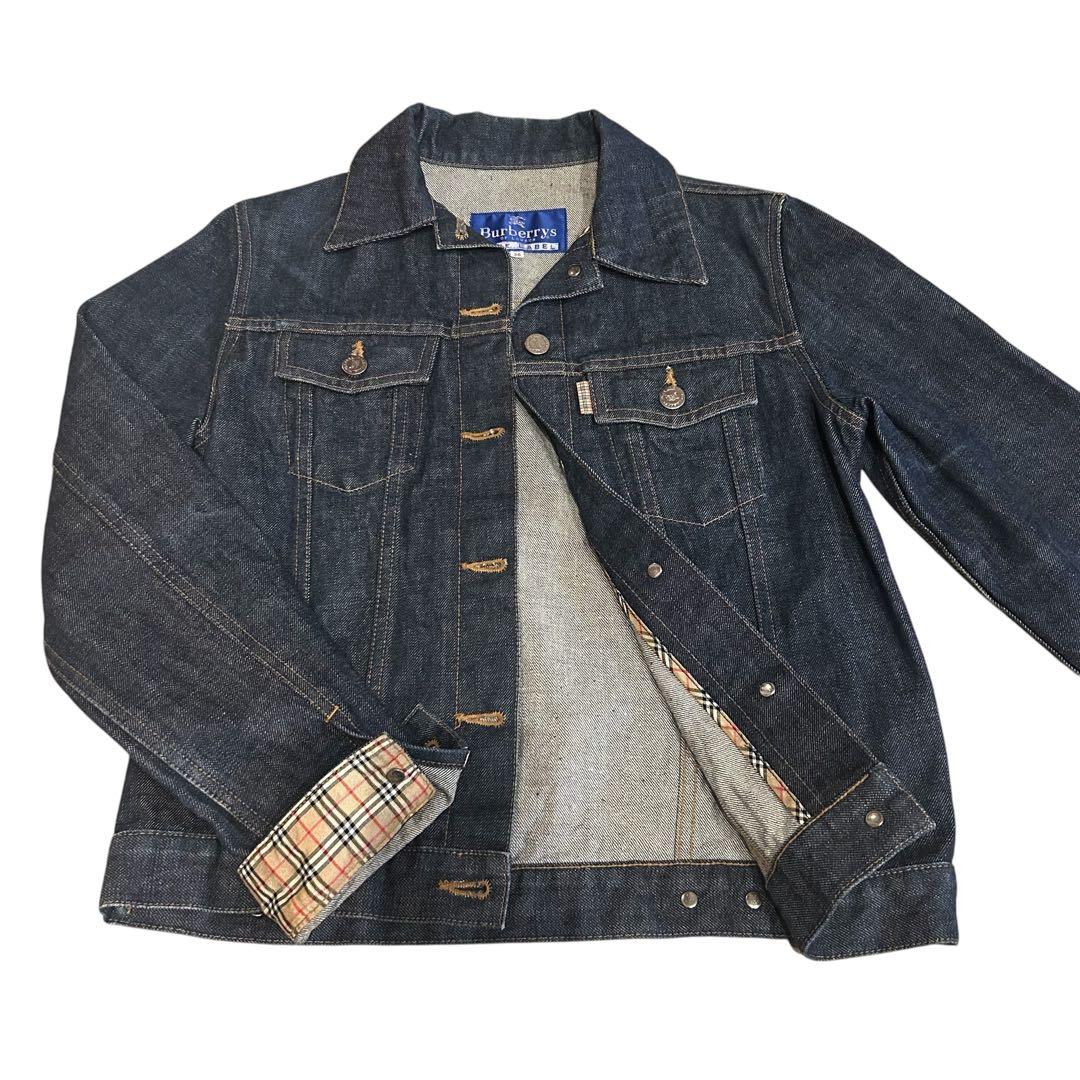 丸◎極美品‼︎ ◆Burberry◆ デニムジャケット Gジャン チェック
