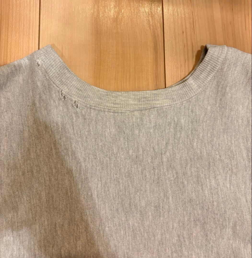 80-90s Champion リバースウィーブHARVARD 染み込み