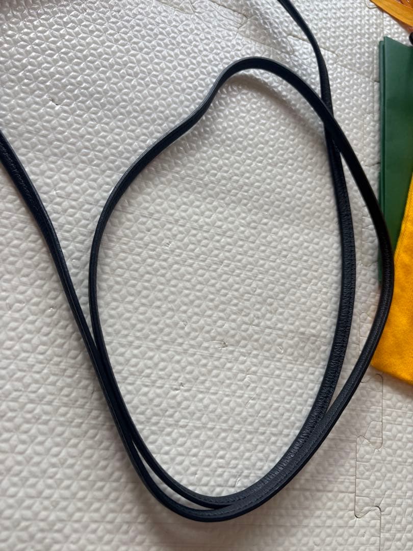 goyard プリュメ　ポーチウォレット　ブラック