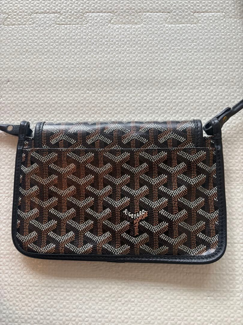 goyard プリュメ　ポーチウォレット　ブラック