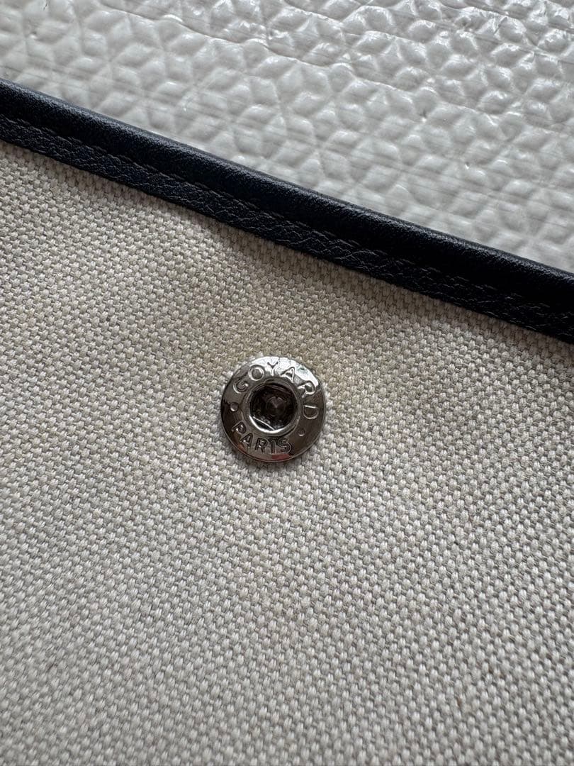 goyard プリュメ　ポーチウォレット　ブラック