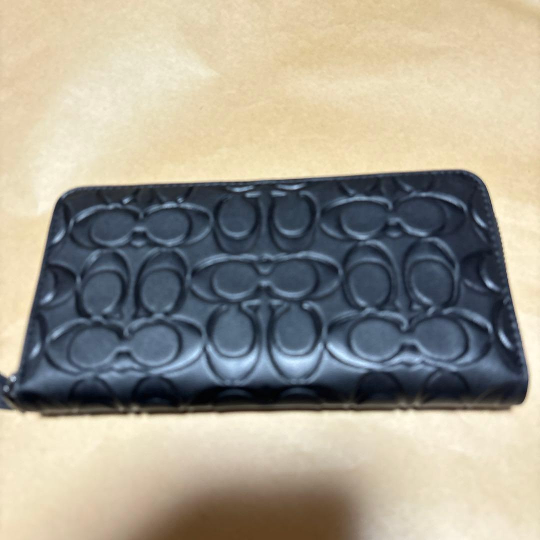 ひ*ろ様 ブラックレザー 長財布