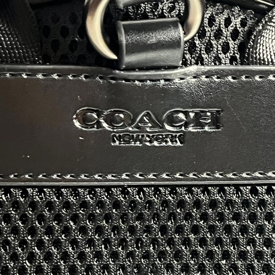 【新品未使用】COACH コーチ チャーター パック・シグネチャー ボディバッグ