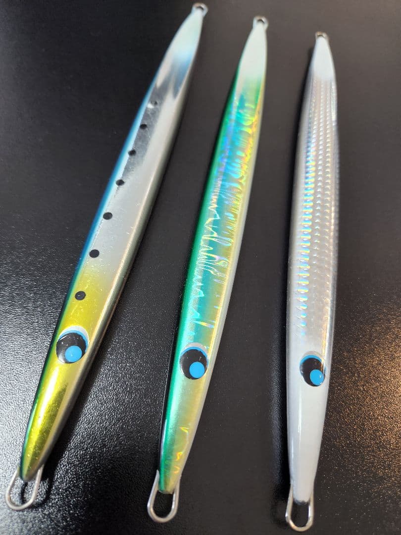 【もりもり】ウロコジグ400g×2本、350g×1本、300g×3本