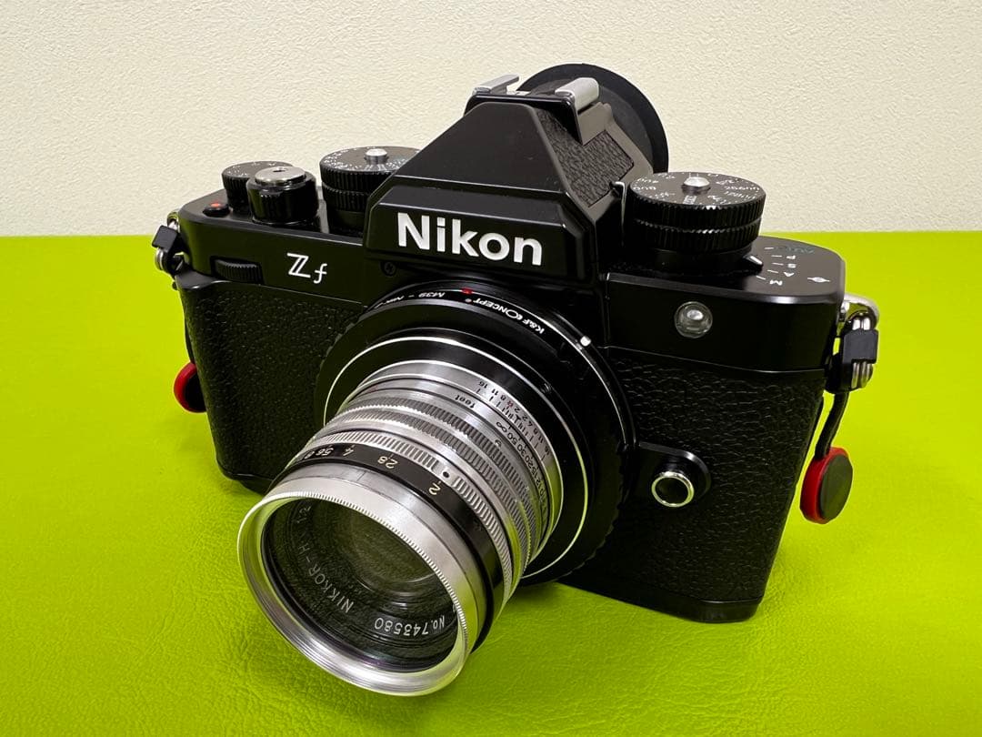 NIKKOR-HC 5cmf2.0 L39 （M/Zマウントアダプター付）