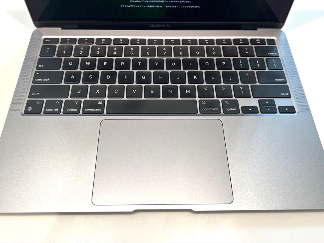 M1 MacBookair スペースグレー 本体 16GB SSD1TB