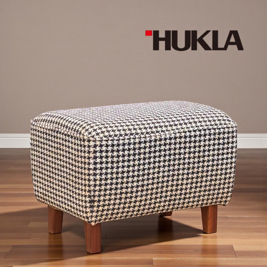 HUKLA オットマン　フクラ 千鳥柄