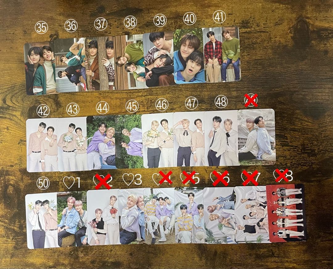 ASTRO ユニット トレカ MJ ジンジン チャウヌ ムンビン ラキ ユンサナ