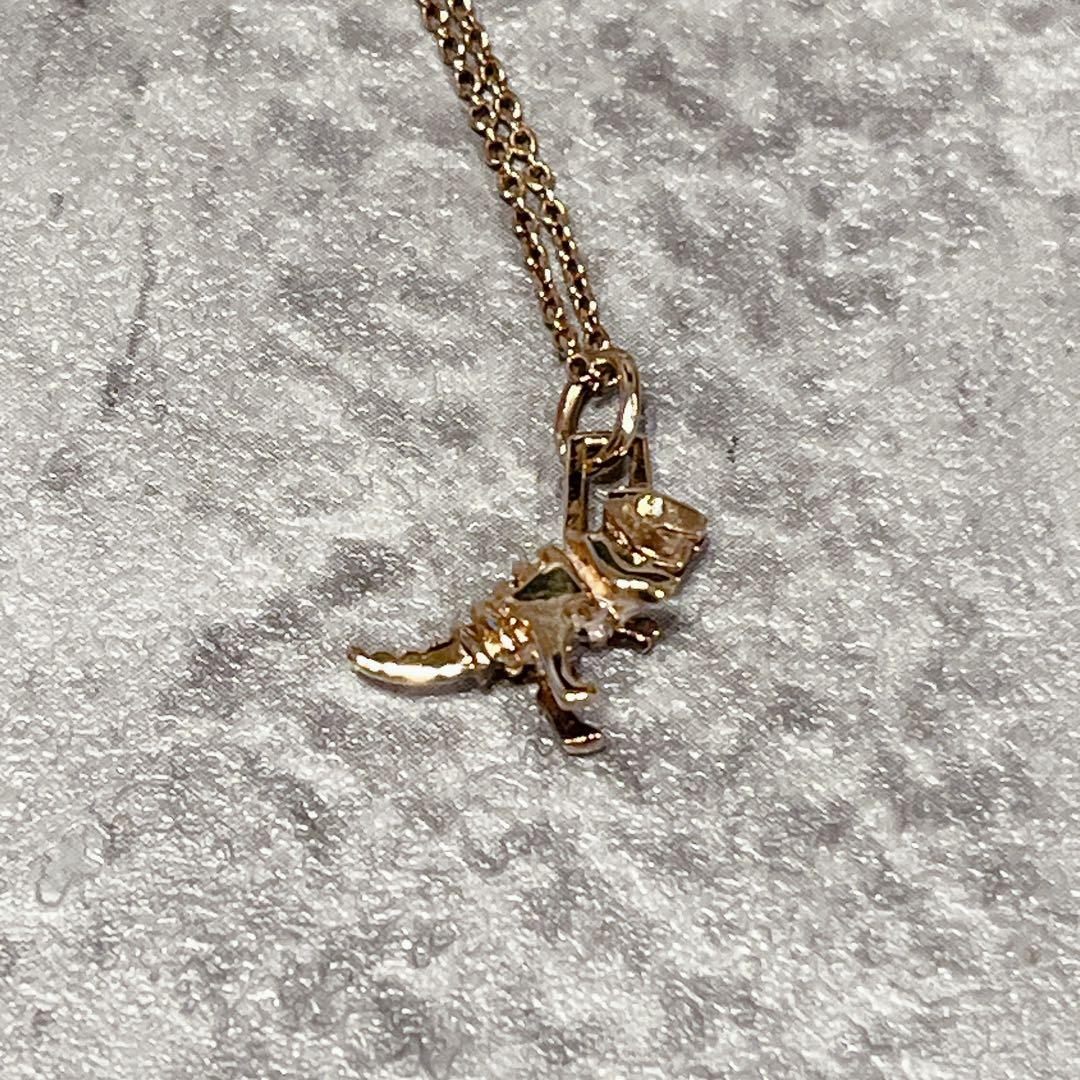 希少 美品 COACH コーチ スケルタル レキシー ペンダント ネックレス