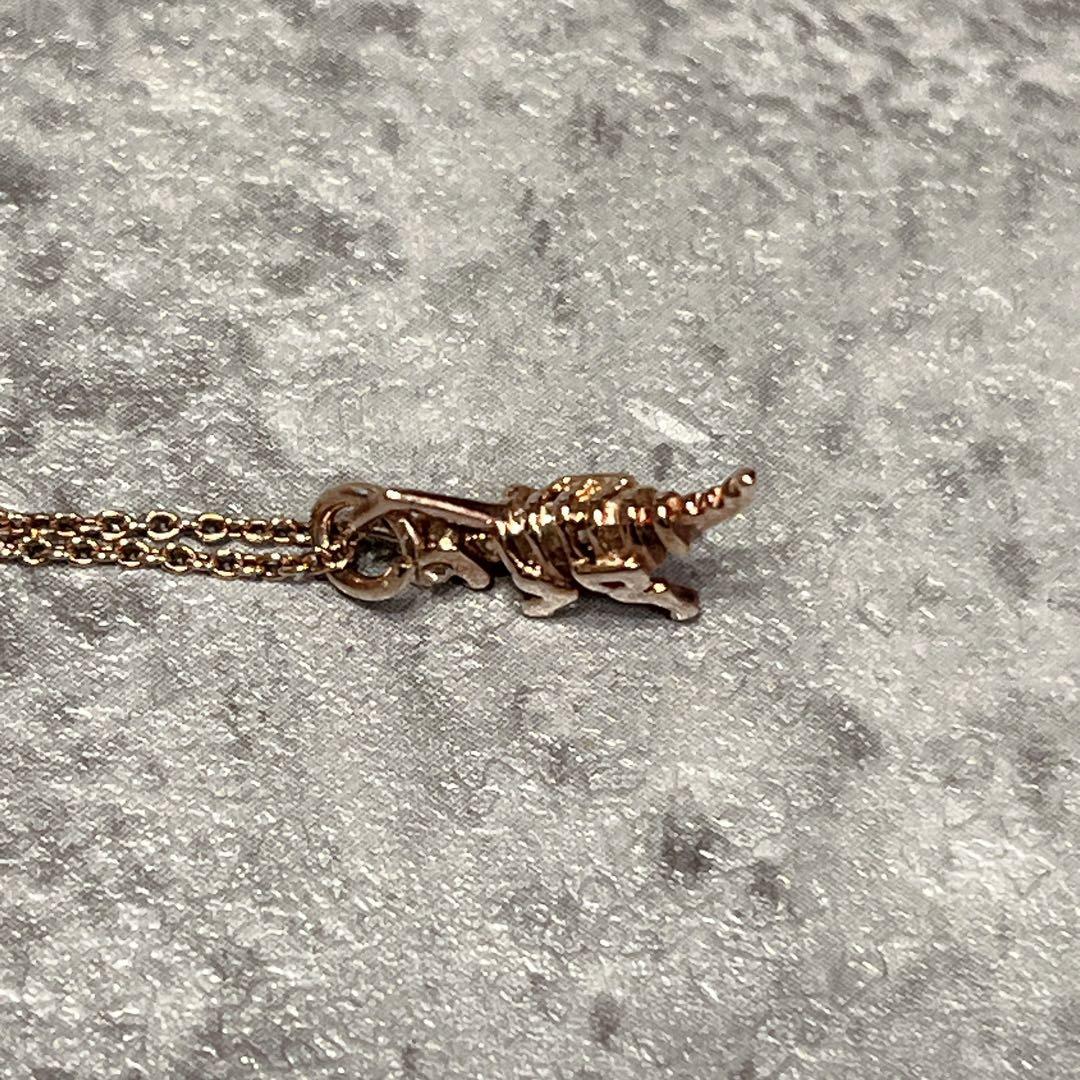 希少 美品 COACH コーチ スケルタル レキシー ペンダント ネックレス