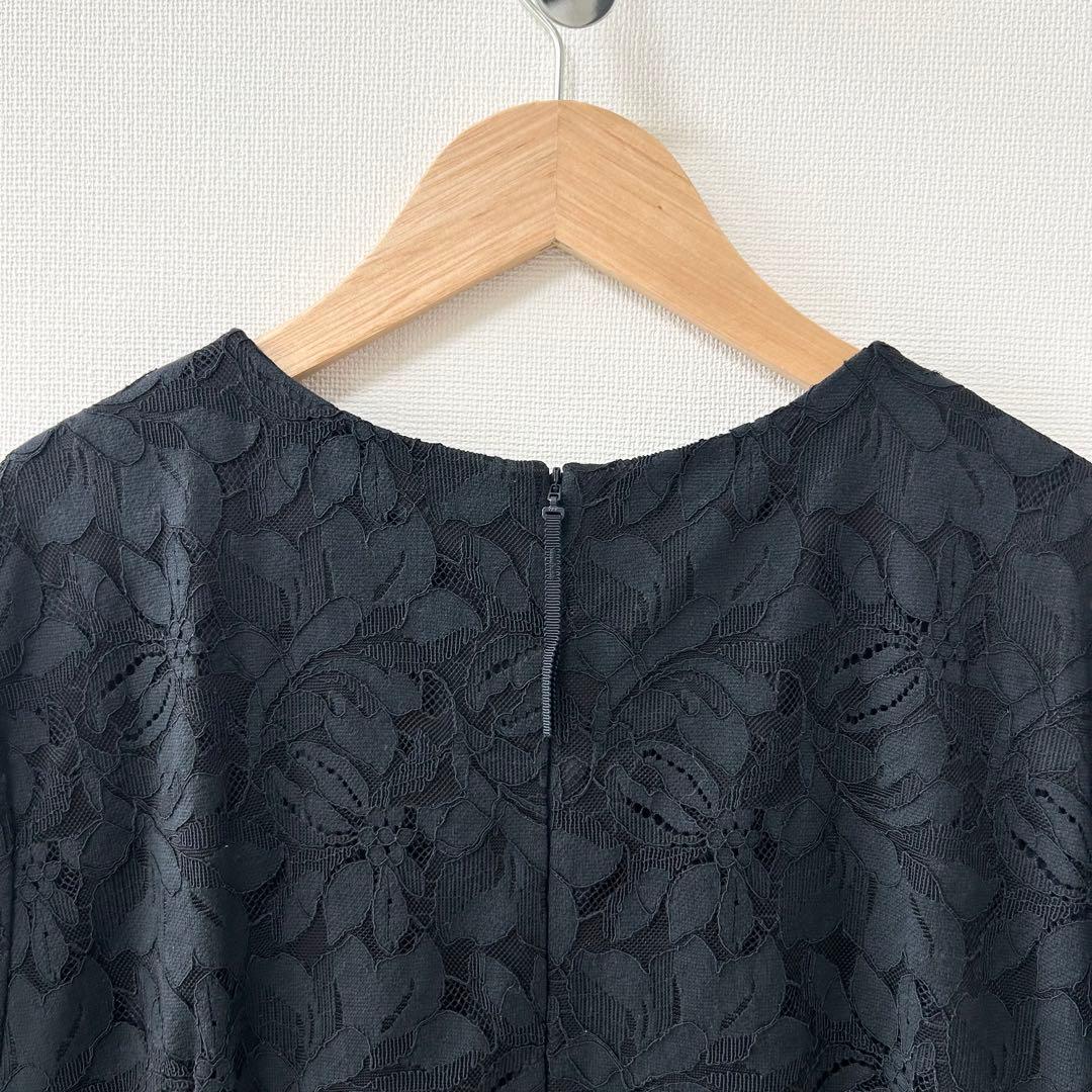 新品未使用✨自由区【洗える】フルールコードレース ワンピース　46