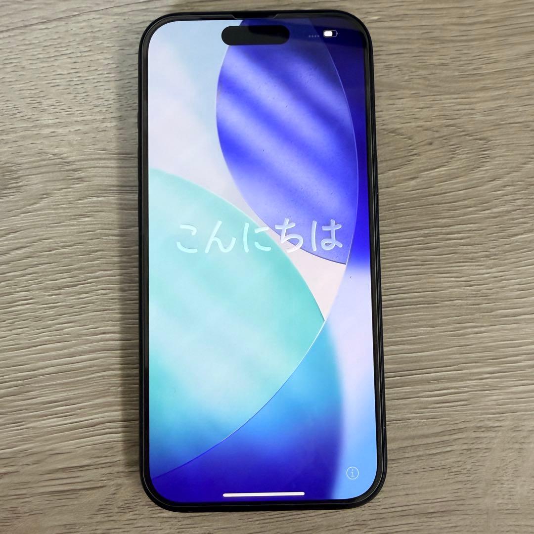 iPhone 15 128GB バッテリー100% 箱付き