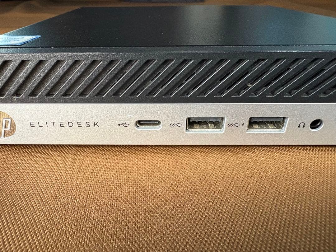 HP EliteDesk 超小型 第8世代i5 メモリ8GB SSD＋HDD