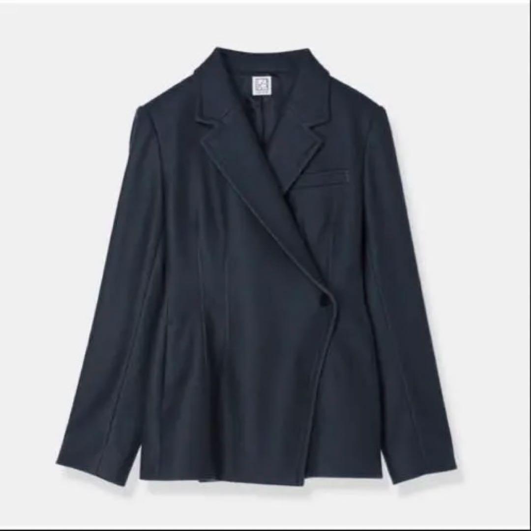 ローブブラン　laubeblanc ジャケット　新品未使用　ネイビー