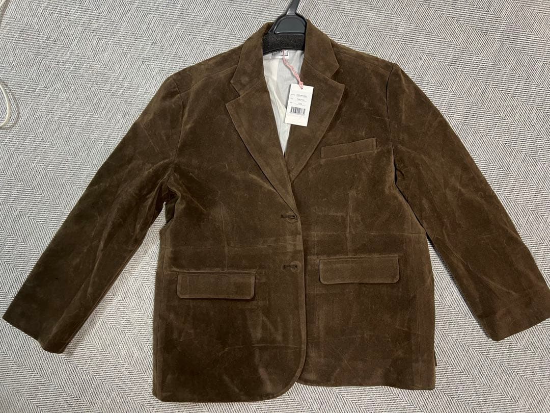 ジャケット・アウター KATRINtokyo suede dad jacketdarkbrown