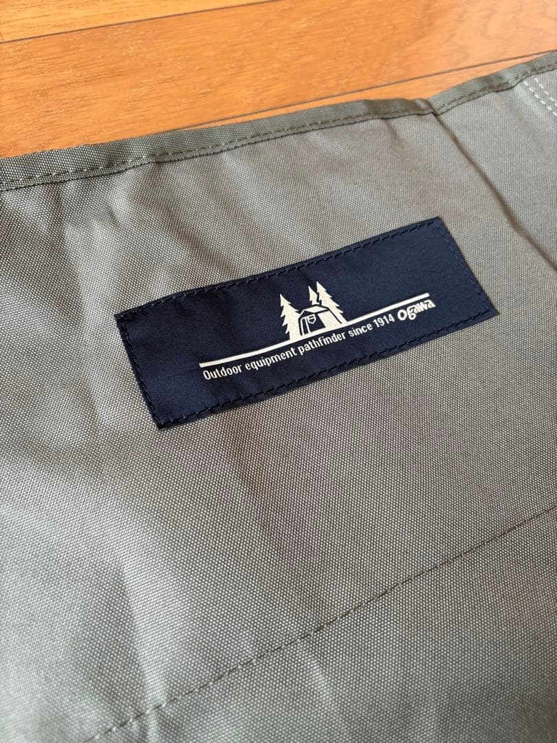 ogawa アウトドアチェア　ツーアングルチェア　Ｌサイズ　オリーブ　美品