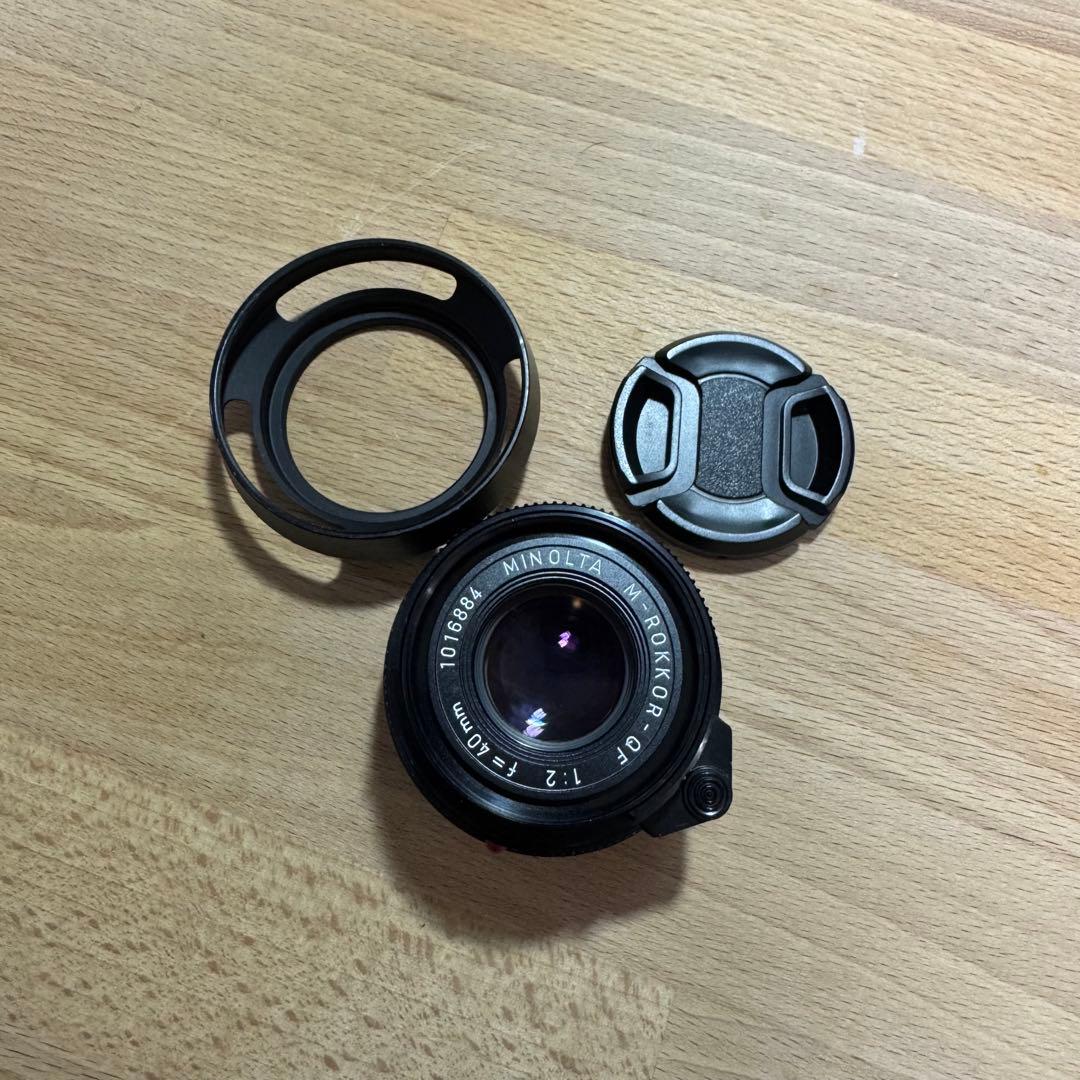 Minolta M-ROKKOR 40mm F2 ミノルタ