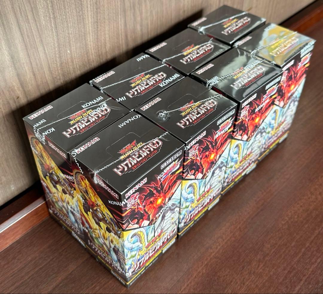 ラッシュデュエル トリプルビルドパック　エボリューションインパクト 8box
