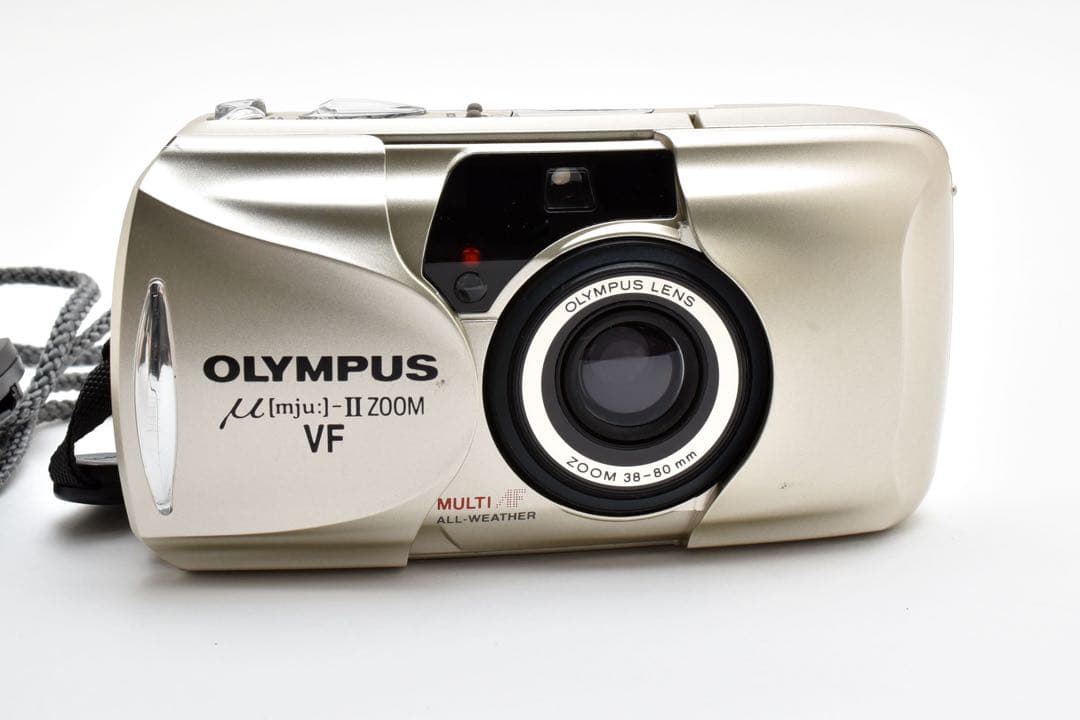 【完動美品】E-42 OLYMPUS μ Ⅱ ZOOM VF リモコン付き