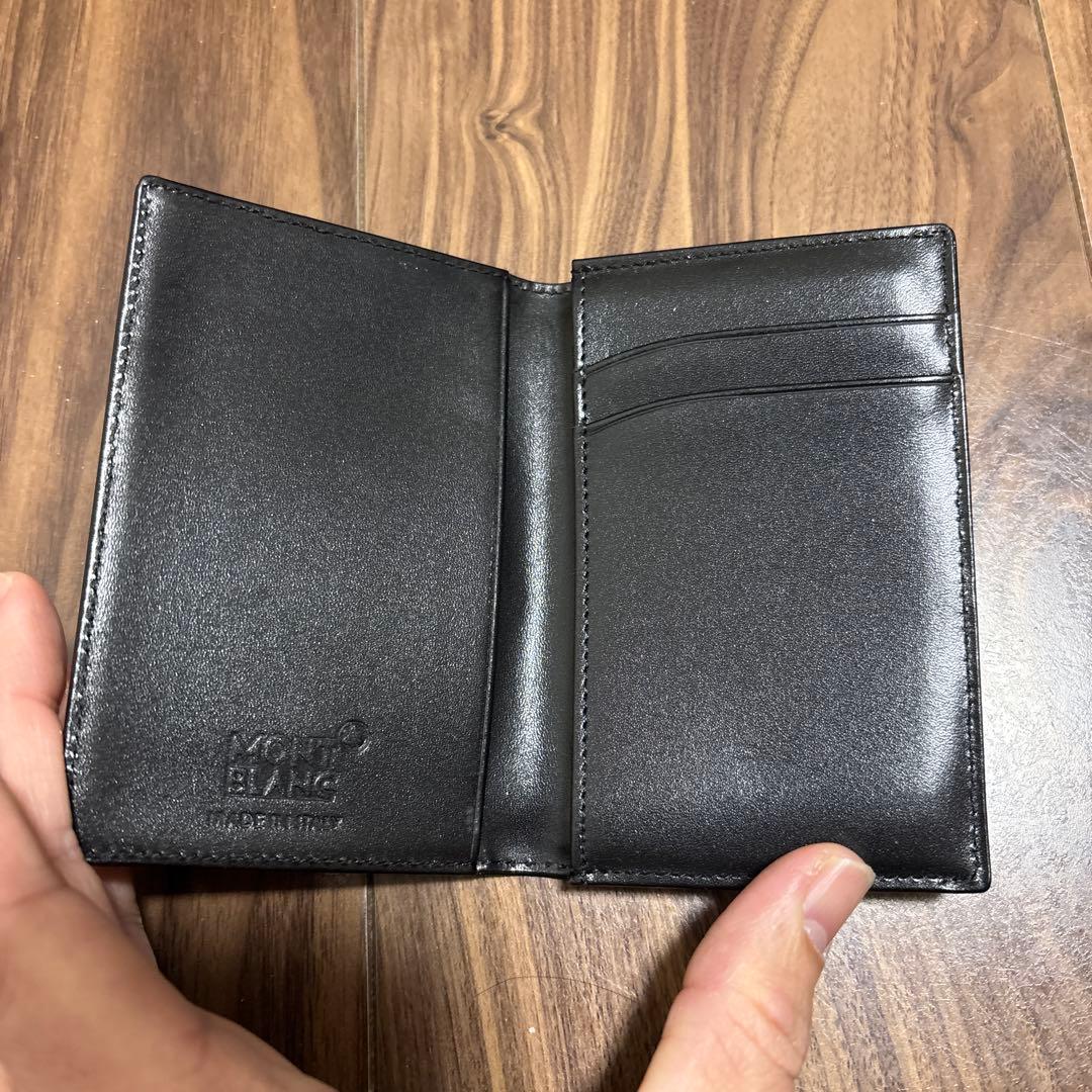 モンブラン　名刺入れ　美品