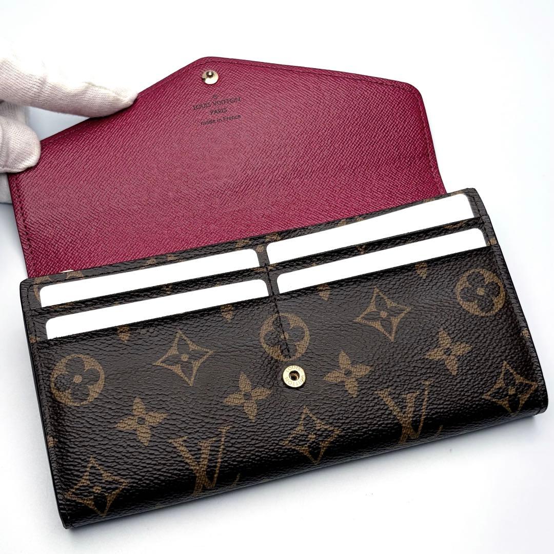 セール中✨ ルイヴィトン ポルトフォイユ サラ フューシャ 正規品保証 Z443