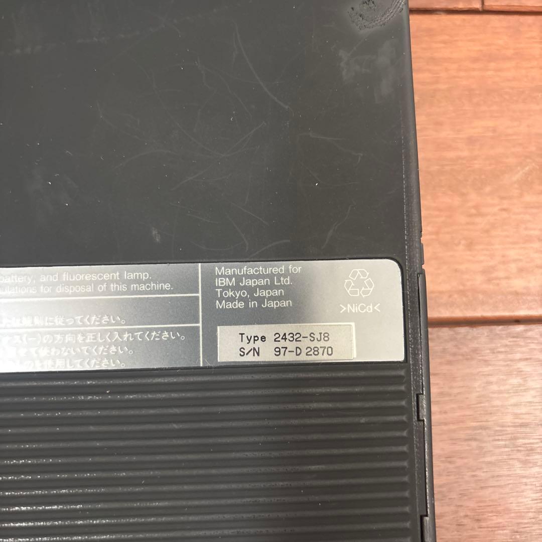 【ジャンク品】IBM ThinkPad 220 2432-SJ8 ①
