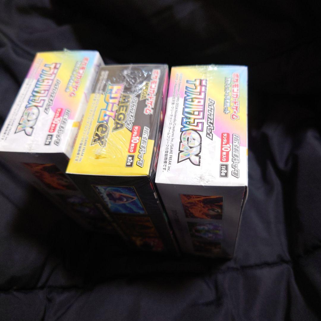 ポケモンカード　 MEGAドリーム①&テラスタルフェス②シュリンク付き