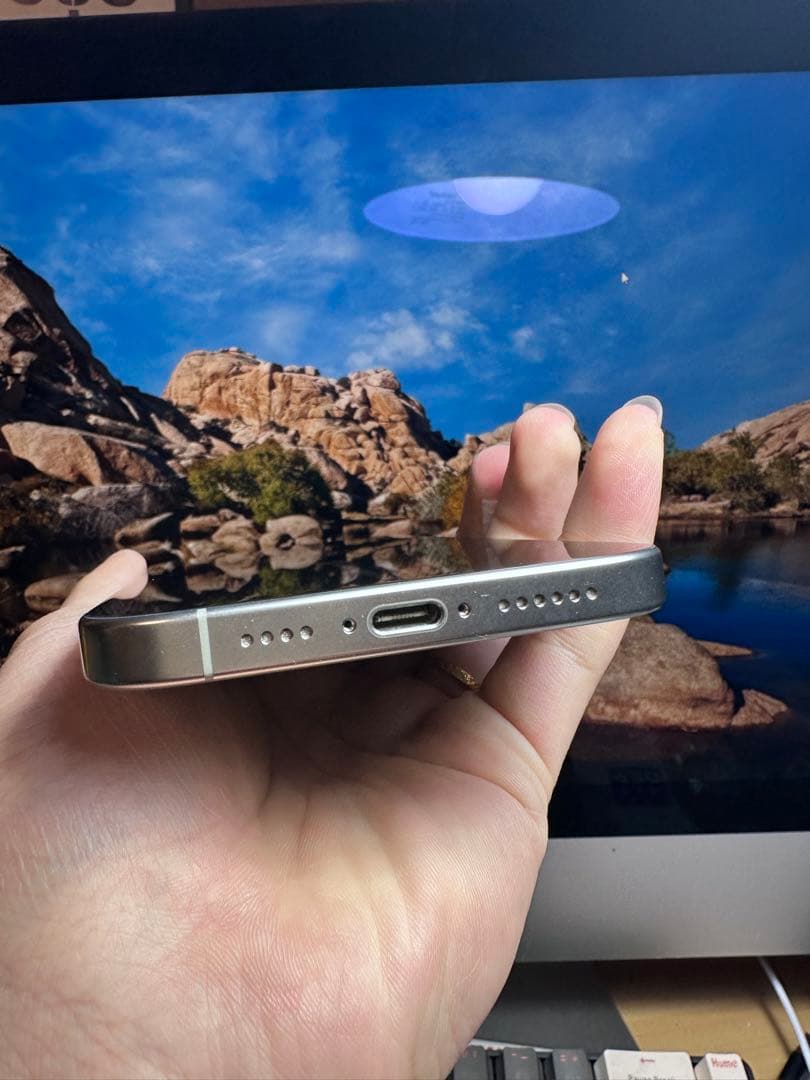 Apple iPhone 16 pro max シルバー 本体　(商品ジャック)