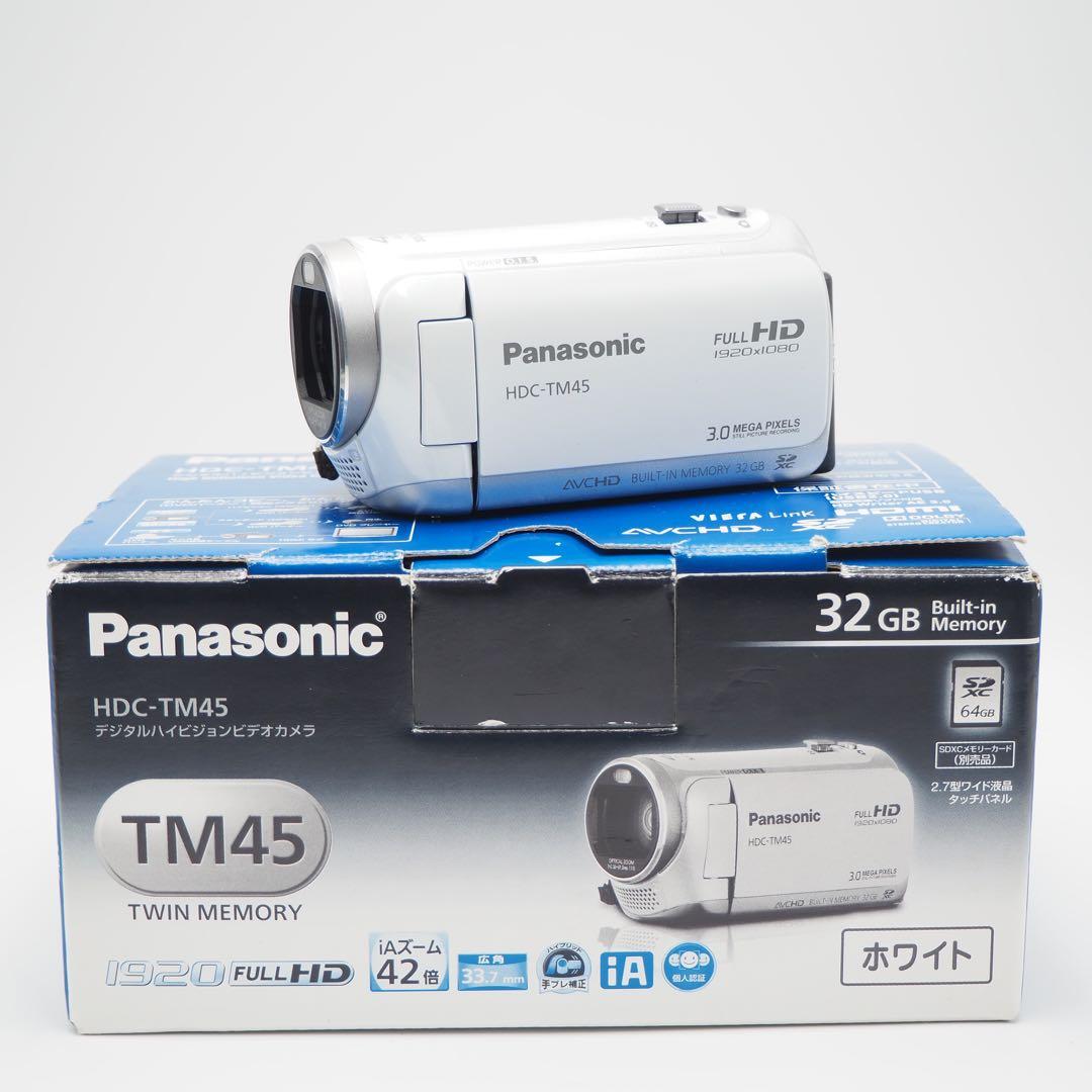 Panasonic HDC-TM45 ビデオカメラ 32GB 中古品