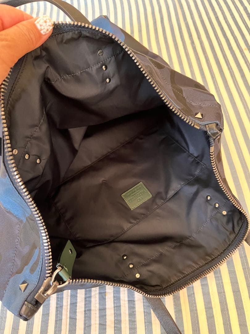 VALENTINO迷彩柄トートバッグ