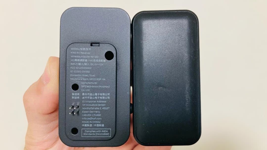 【値段交渉ok】KEF KW2 RX Receiver　カバー部分に傷あり