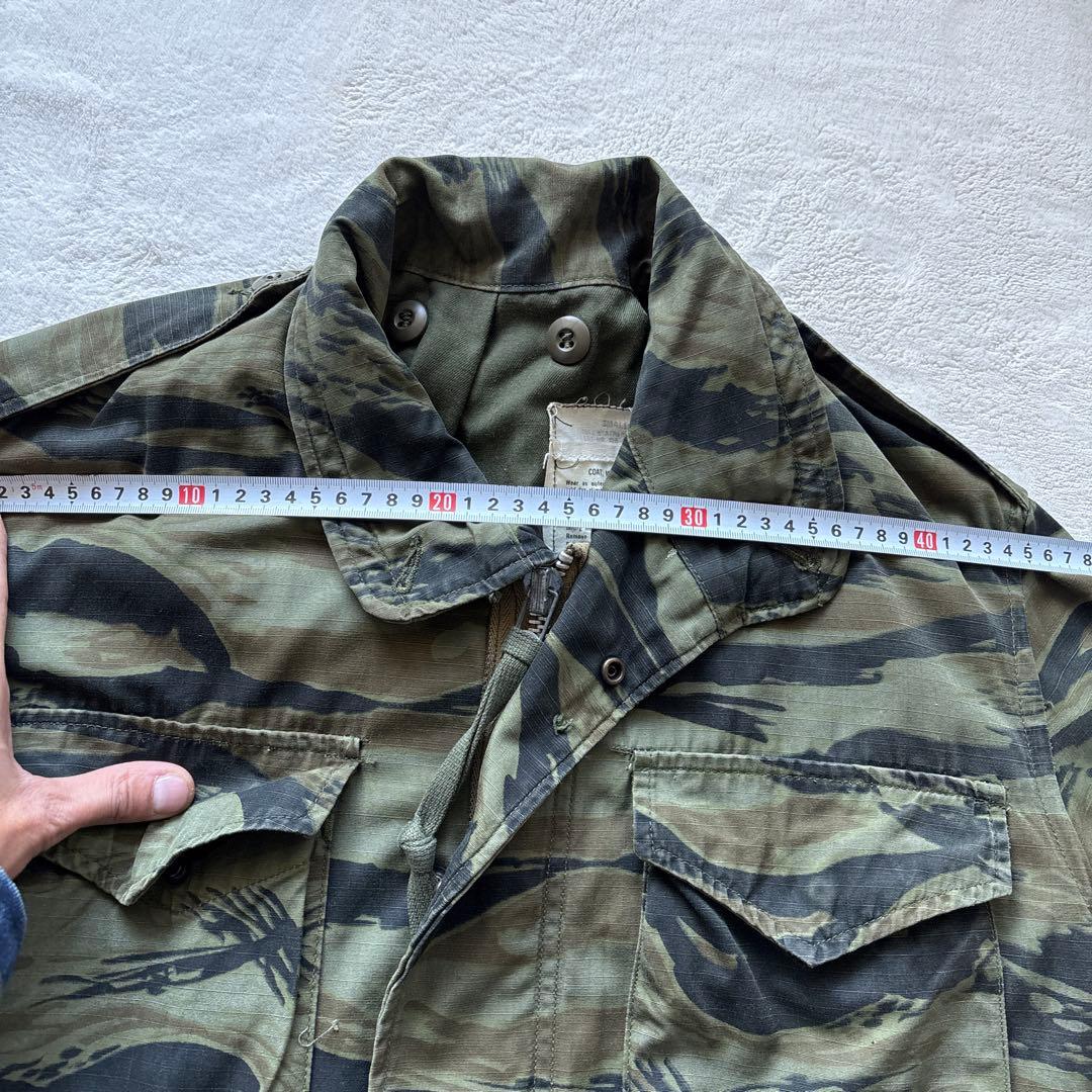 vintageタイガーカモミリタリーFIELD ジャケット　 M65！！