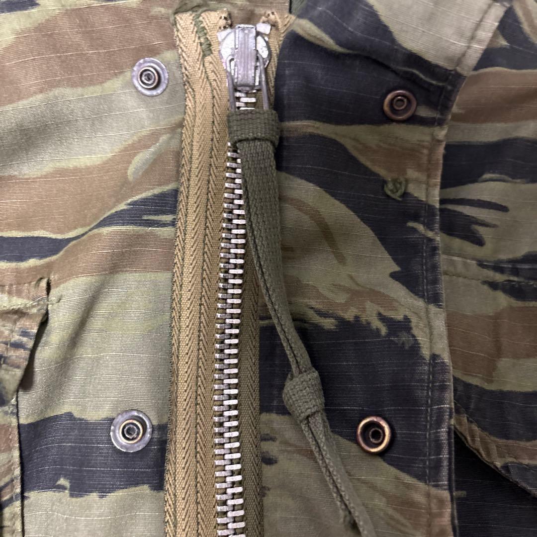 vintageタイガーカモミリタリーFIELD ジャケット　 M65！！