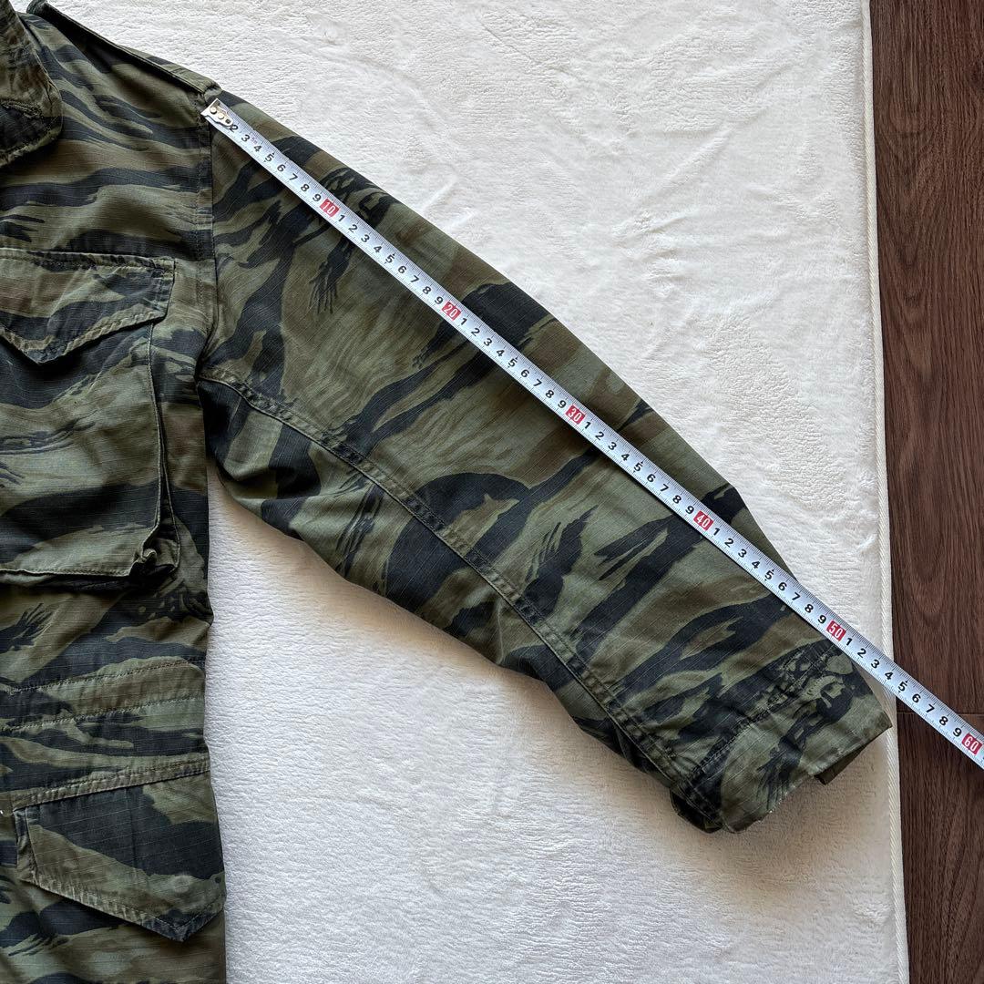 vintageタイガーカモミリタリーFIELD ジャケット　 M65！！