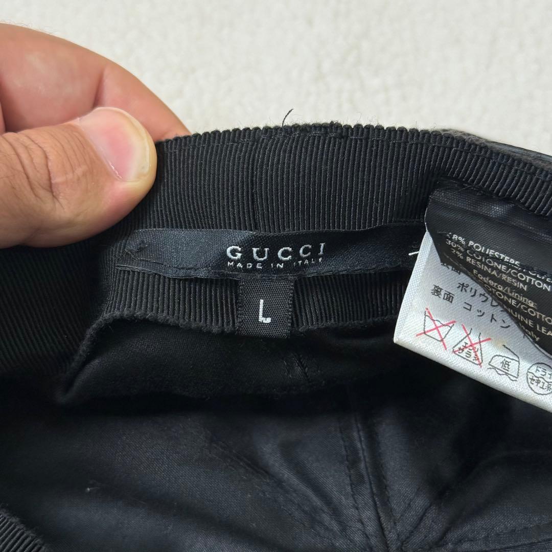GUCCI キャスケット　キャップ　帽子　グッチ　gucci