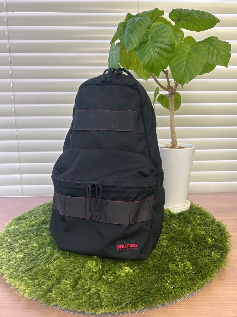 未使用級 ブリーフィング リュック ブラック 黒 usa製